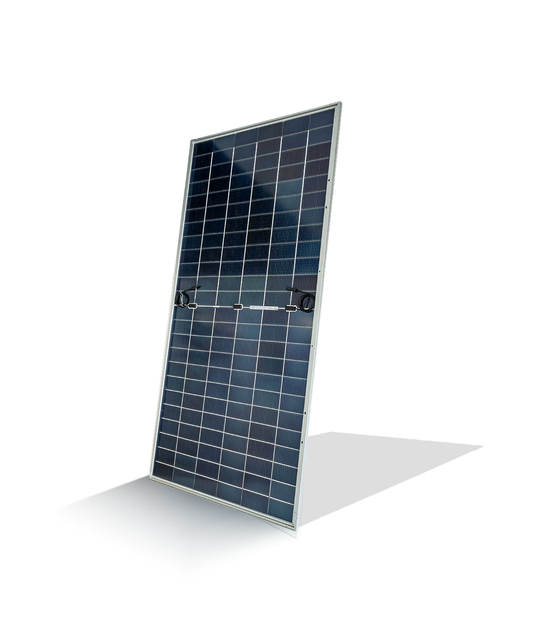 Panel solar bifacial 620W LifePower, vista posterior