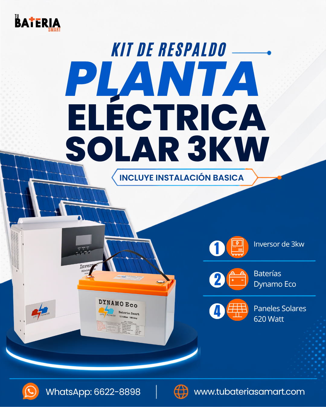 Kit Solar 3kW
