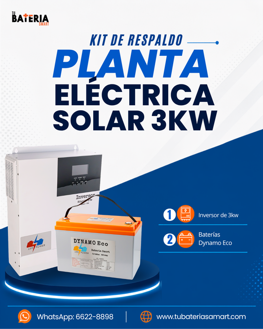Kit de Respaldo Planta Eléctrica 3kw