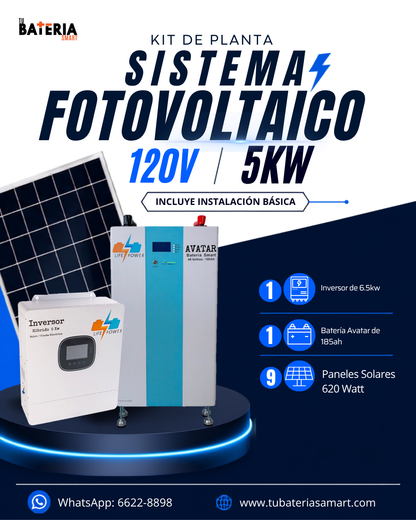 Kit Solar 5kW
