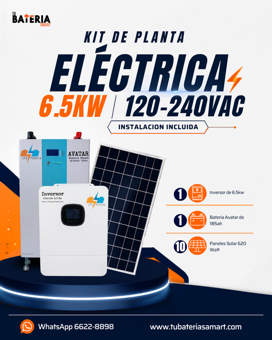 Kit Solar 6.5kW