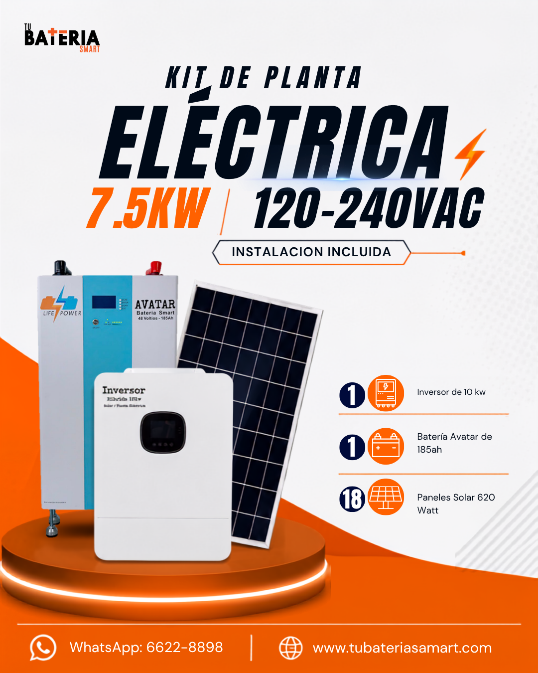 Kit Solar 7.5kW
