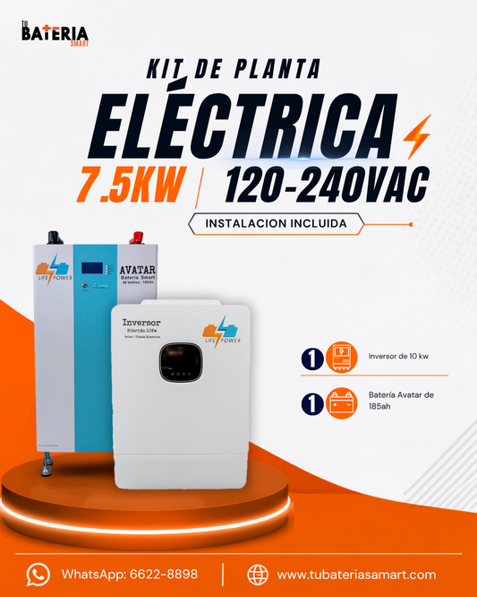 Kit de Respaldo Planta Eléctrica 7.5kw