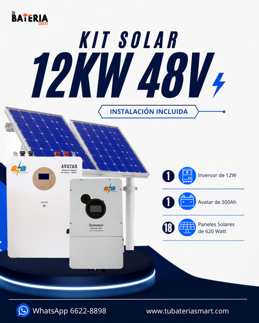 Kit Solar 12kW