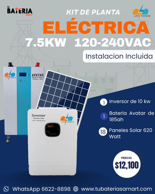 Kit Solar 7.5kW