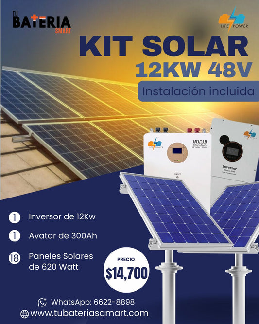 Kit Solar 12kW