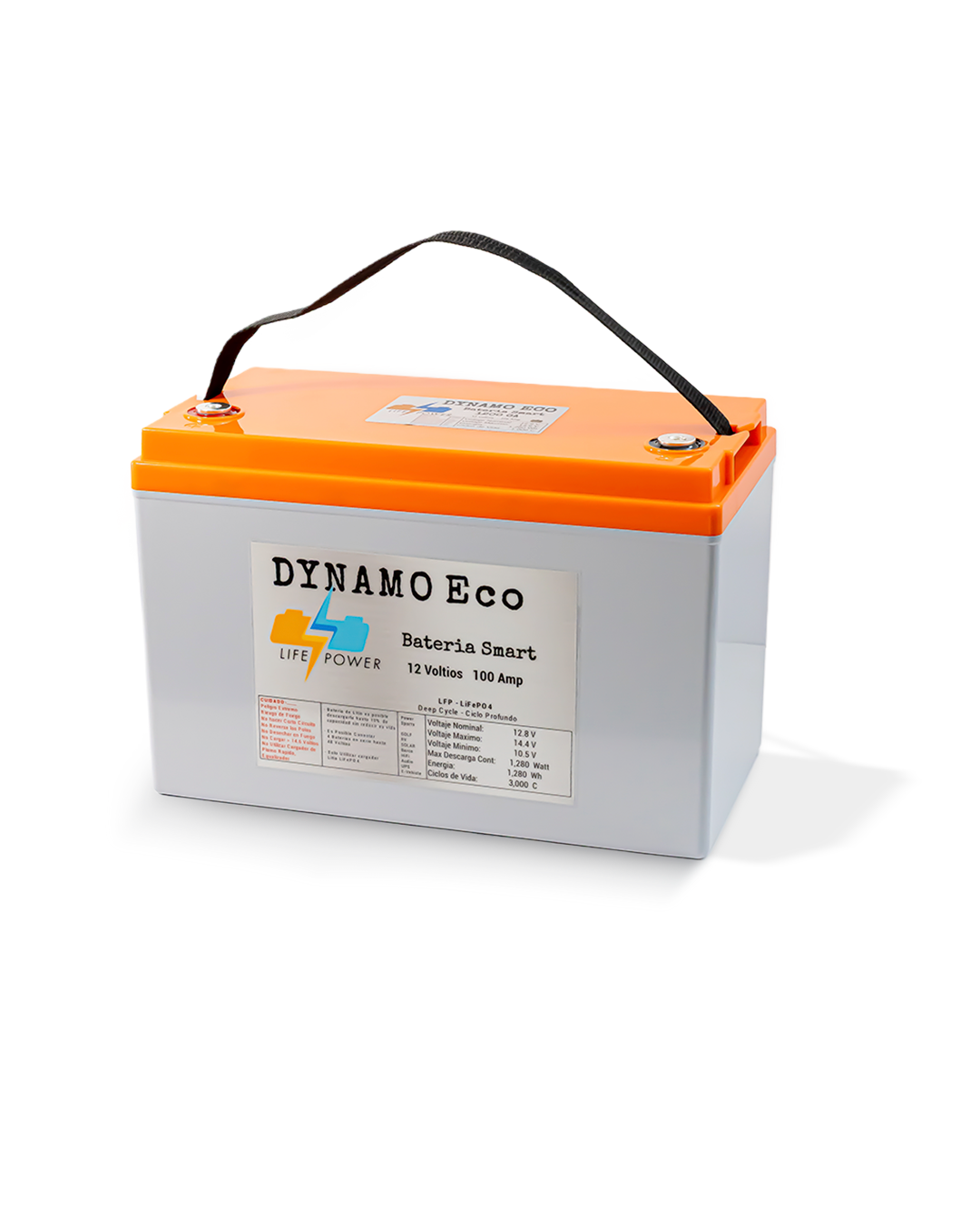 Batería Dynamo Eco 12V 100Ah incluida en el kit