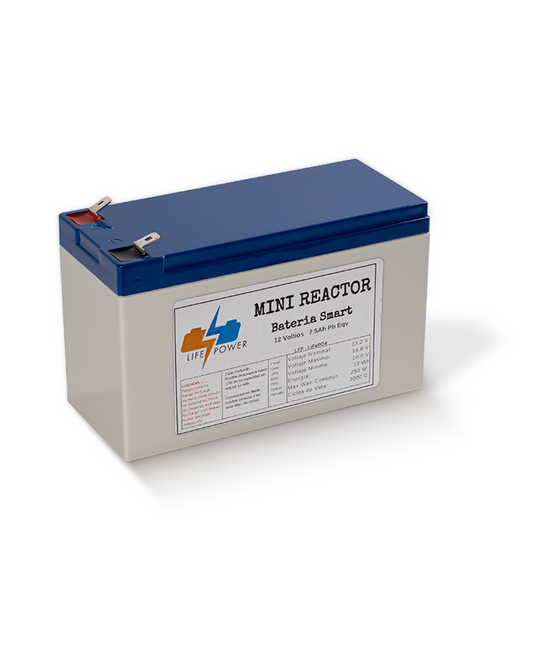 MINI REACTOR 12V 7.5Ah Pb Eqv