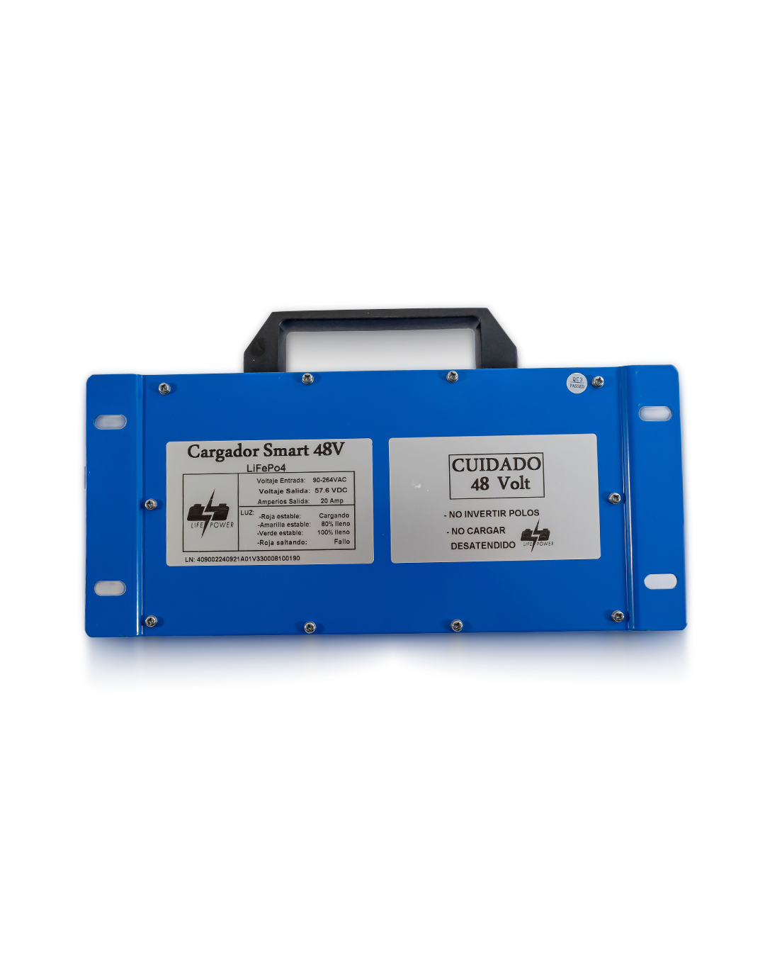 Cargador LifePower 48V 20Ah  /120VAC