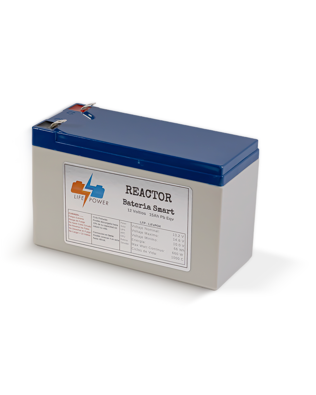 REACTOR UPS 12V 15Ah Pb Eqv