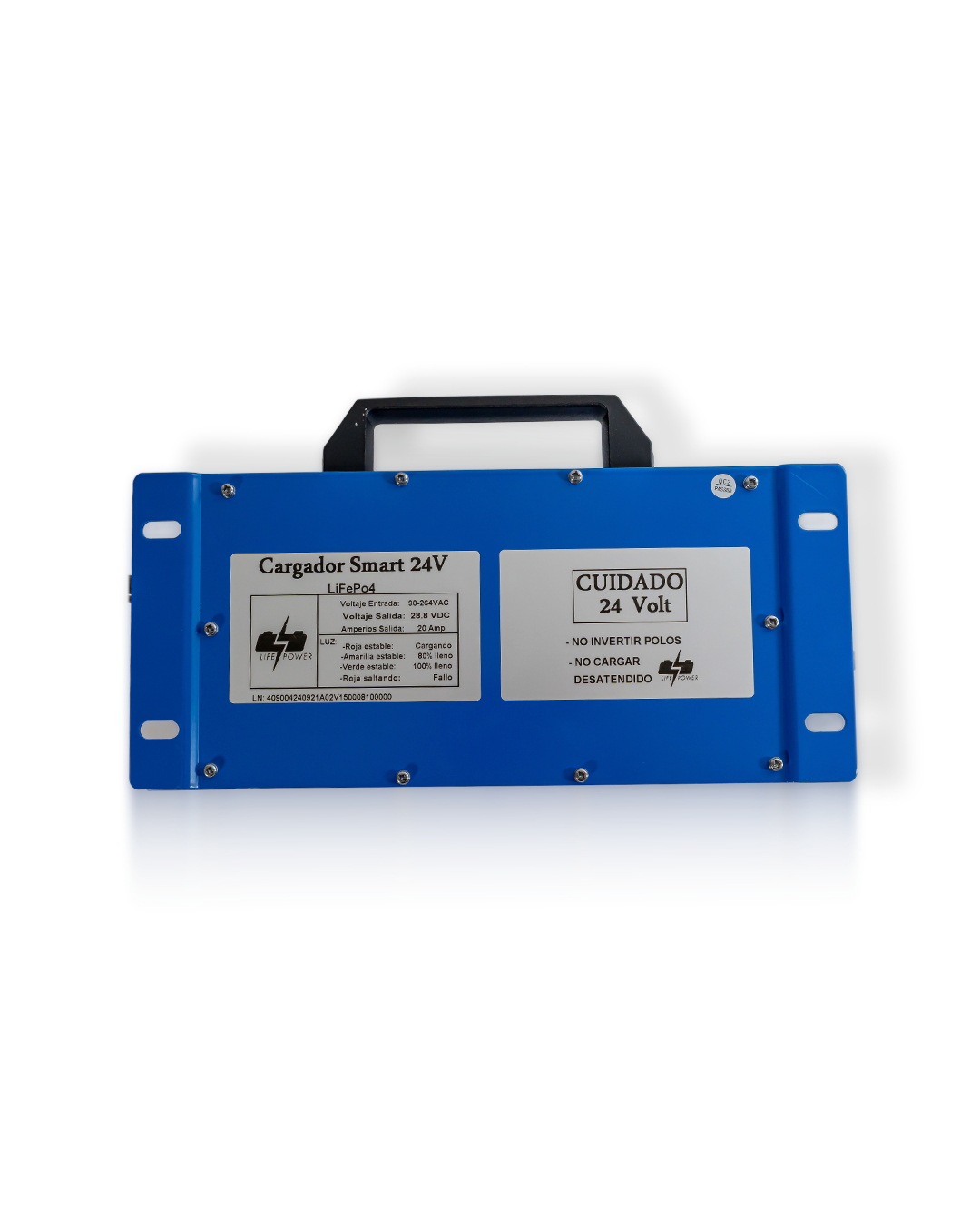 Cargador LifePower 24V 20Ah /120VAC
