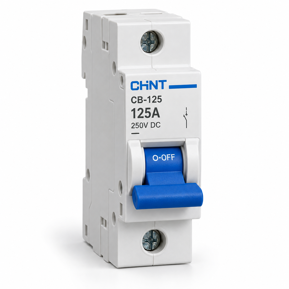 Breaker CHINT CB-125 para batería, 1 polo, 125A 250V DC