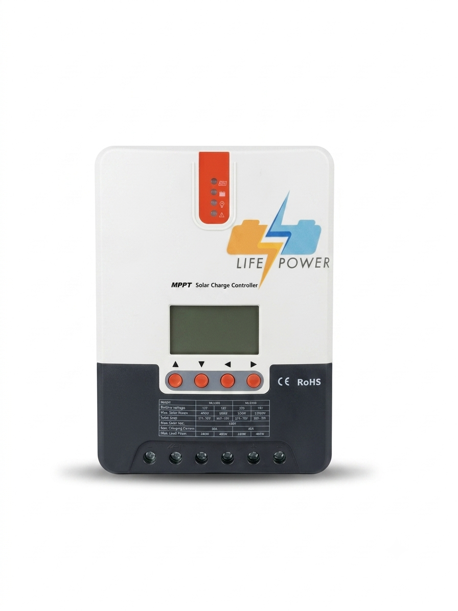 Cargador Solar  12V/24V 40A