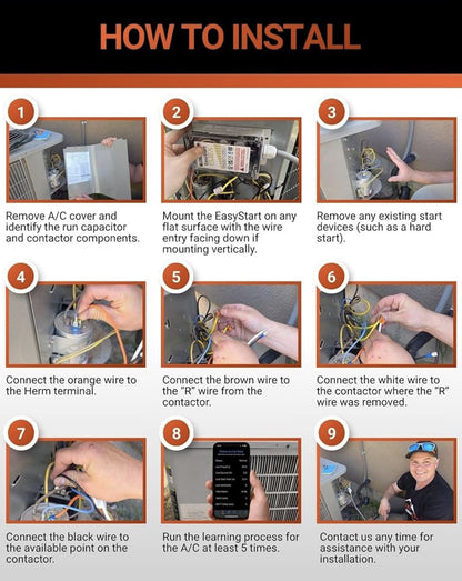 Cómo instalar el soft starter Micro-Air EasyStart Flex paso a paso