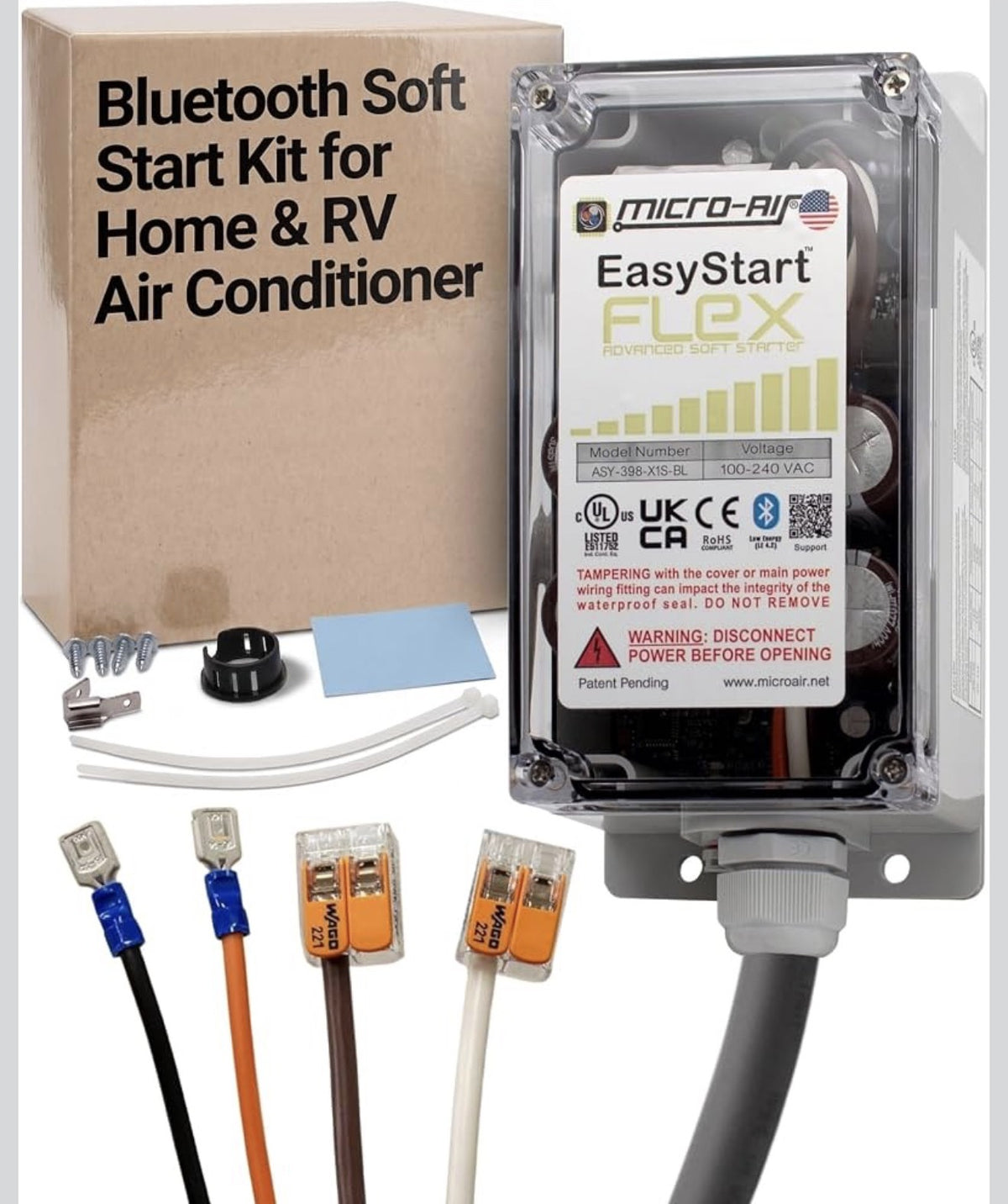 Micro-Air EasyStart Flex con kit de instalación incluido