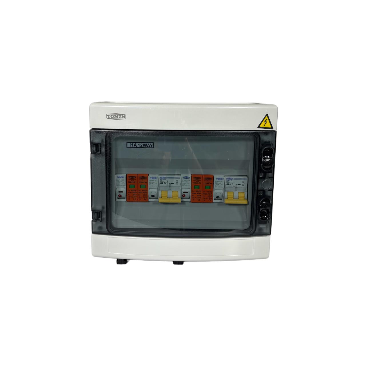 Caja Protectora Solar PV DC 600V 20A IP65 - 2 String