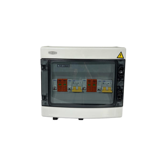 Caja Protectora Solar PV DC 600V 20A IP65 - 2 String