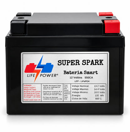 Batería de litio LifePower Super Spark 12V 550CA